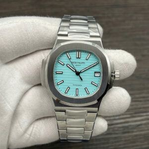 Đồng Hồ Patek Philippe Nautilus 5711 Mặt Số Xanh Tiffany Replica Cao Cấp Xưởng 3K 40mm (4)