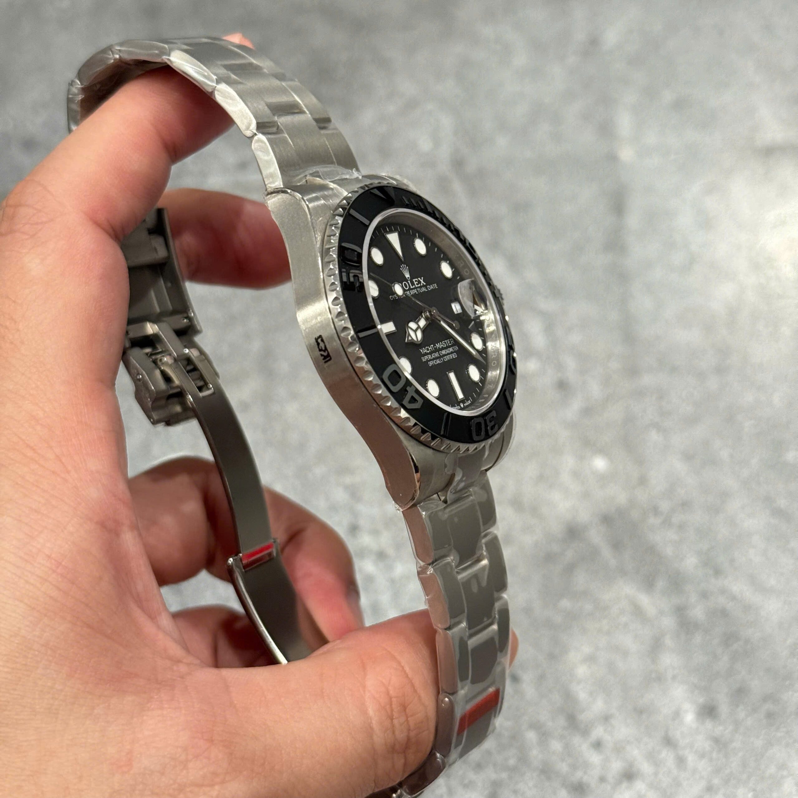 Đồng Hồ Rolex Yacht Master 226627 Titanium Rep 11 Cao Cấp Nhất 42mm (8)