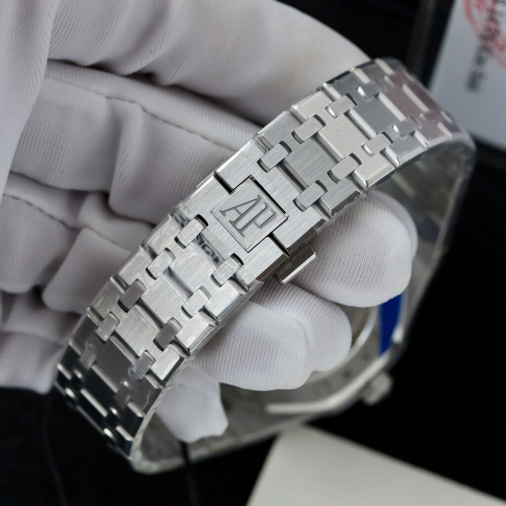 Đồng Hồ Audemars Piguet Royal Oak 15510BC Rep 11 Mặt Xanh Băng Nhà Máy ZF 41mm