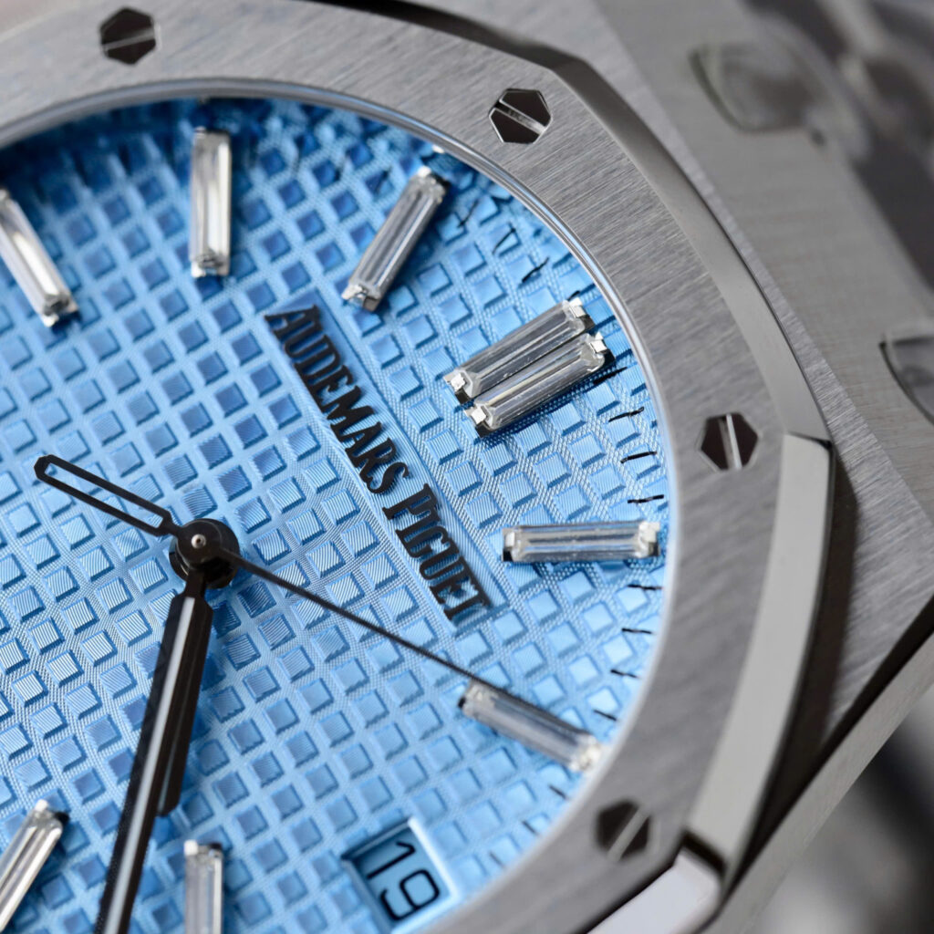 Đồng Hồ Audemars Piguet Royal Oak 15510BC Rep 11 Mặt Xanh Băng Nhà Máy ZF 41mm