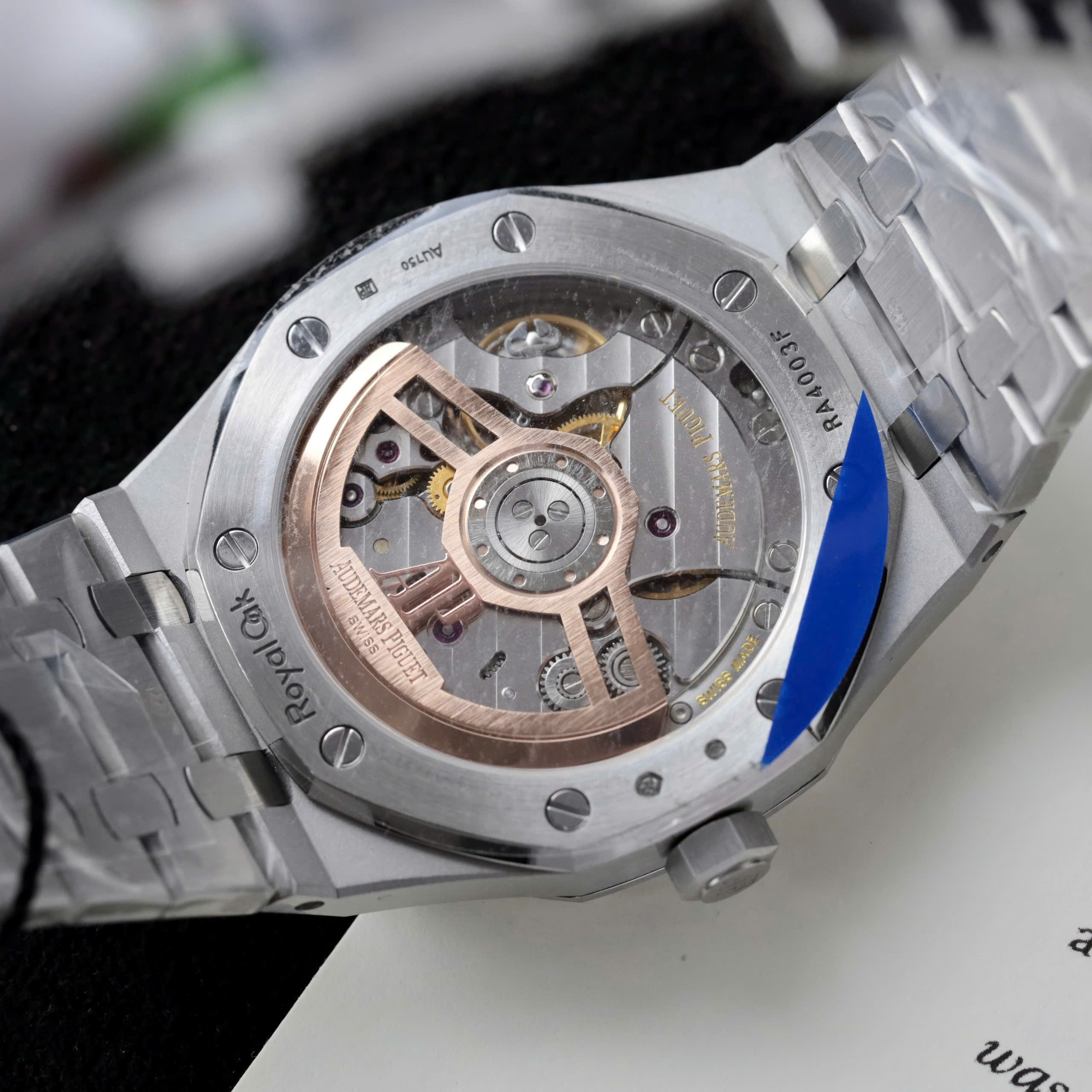 Đồng Hồ Audemars Piguet Royal Oak 15510BC Replica 11 Mặt Xanh Nhà máy ZF 41mm (5) Đồng Hồ Audemars Piguet Royal Oak 15510BC Replica 1:1 Mặt Xanh Nhà máy ZF 41mm