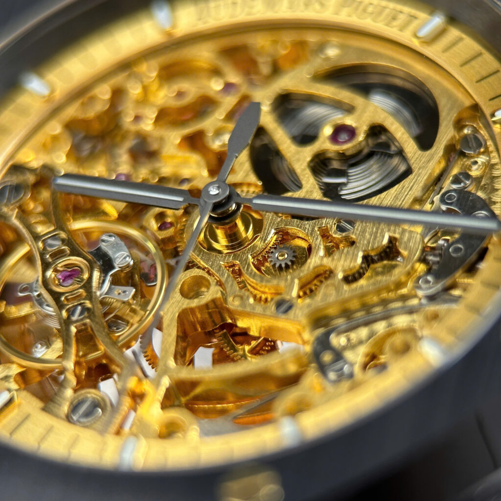 Đồng Hồ Audemars Piguet Royal Oak Openworked 15407 Chế Tác Lộ Máy Skeleton 41mm