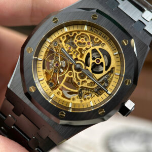 Đồng Hồ Audemars Piguet Royal Oak Openworked 15407 Chế Tác Lộ Máy Skeleton 41mm