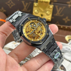 Đồng Hồ Audemars Piguet Royal Oak Openworked 15407 Chế Tác Lộ Máy Skeleton 41mm