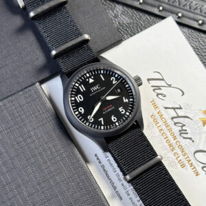 Đồng Hồ IWC Pilot’s Watch “Top Gun” IW326901 Chế Tác Vỏ Gốm Ceramic Đen Nhà Máy V7 41mm