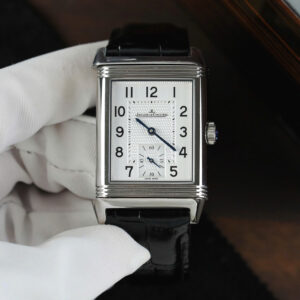 Đồng Hồ Jaeger LeCoultre Master Reverso Tribute Small Seconds Chế Tác 1:1 Hai Mặt Trắng Và Đen 28.3x47mm