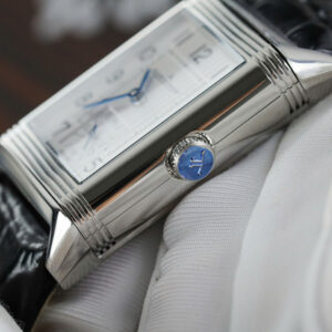 Đồng Hồ Jaeger LeCoultre Master Reverso Tribute Small Seconds Chế Tác 1:1 Hai Mặt Trắng Và Đen 28.3x47mm
