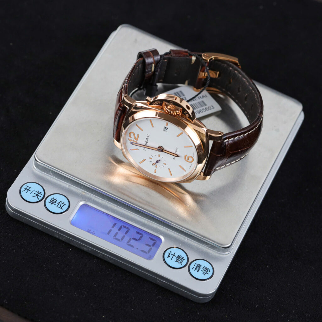 Đồng Hồ Panerai Luminor Due Pam01042 Vàng Gold Replica 1:1 Nhà Máy VS 44mm
