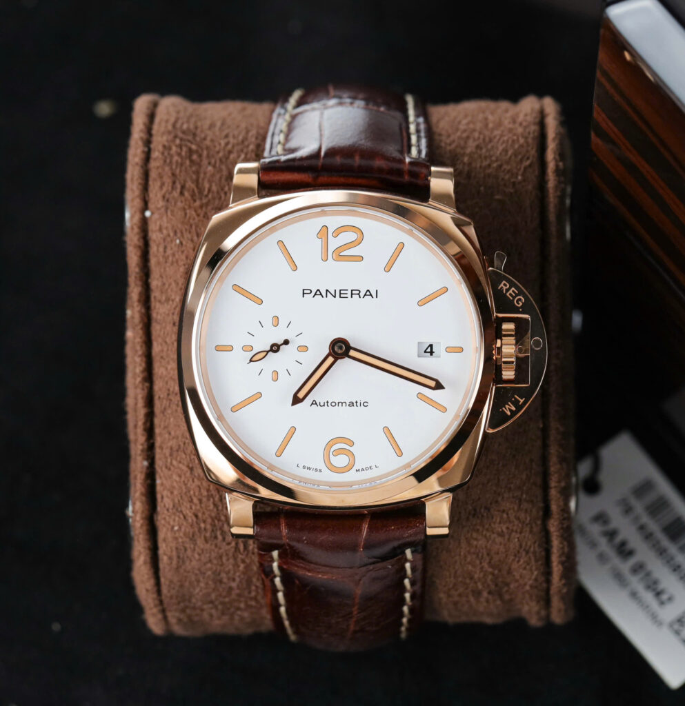 Đồng Hồ Panerai Luminor Due Pam01042 Vàng Gold Replica 1:1 Nhà Máy VS 44mm