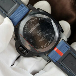 Đồng Hồ Panerai Luminor Quaranta PAM1408 Chế Tác 1:1 Mặt Xanh Dây Vải Nhà Máy VS 44mm