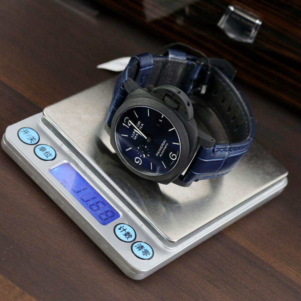 Đồng Hồ Panerai Luminot Marina PAM1664 Vỏ Cacbon Replica 1:1 Xưởng VS 44mm