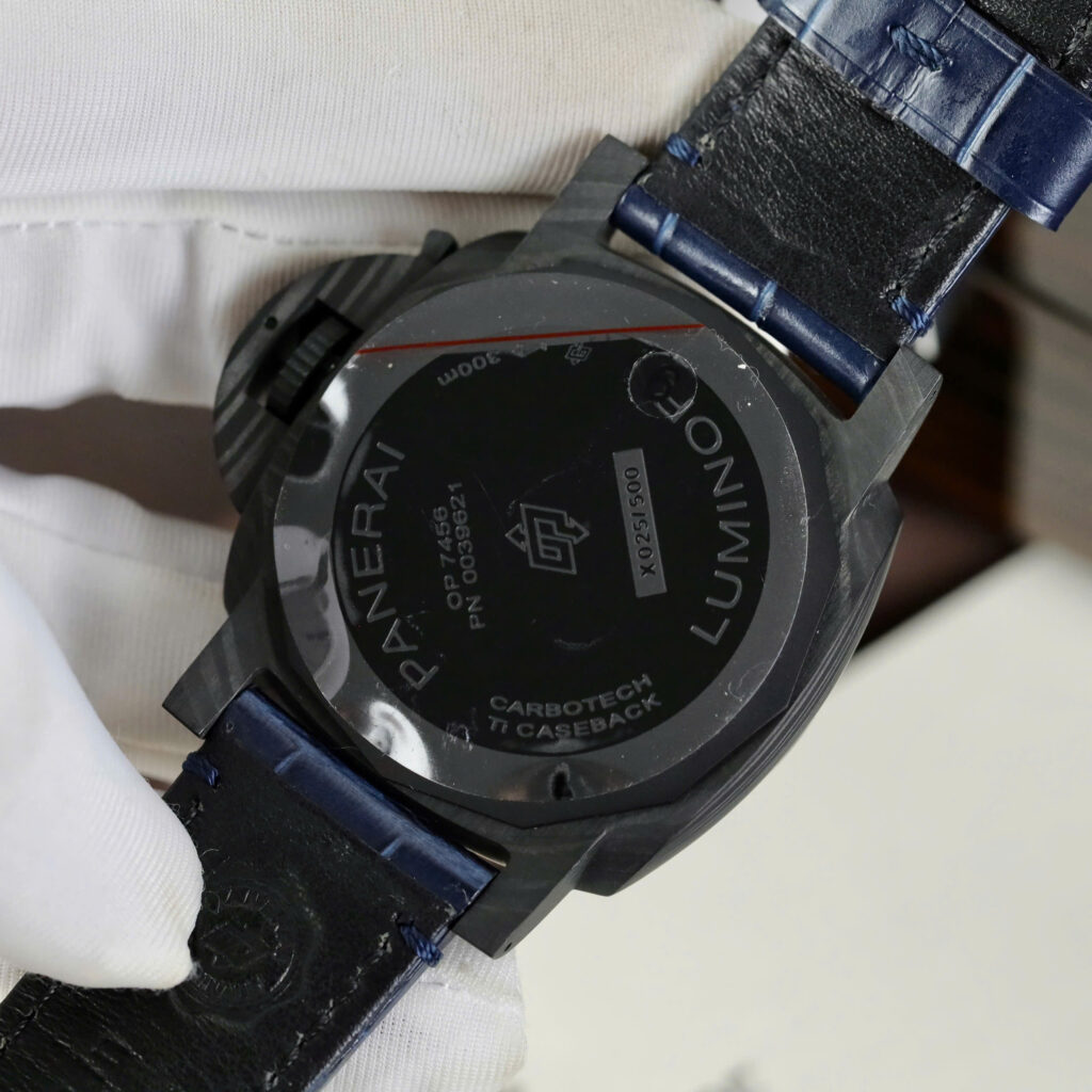 Đồng Hồ Panerai Luminot Marina PAM1664 Vỏ Cacbon Replica 1:1 Xưởng VS 44mm