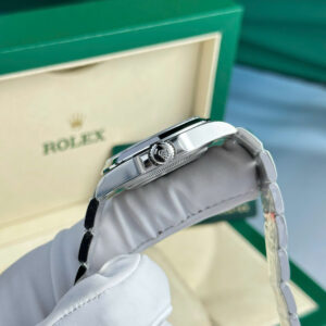 Đồng Hồ Rolex Air King 126900 Mặt Đen Replica 1:1 Nhà Máy VSF 40mm