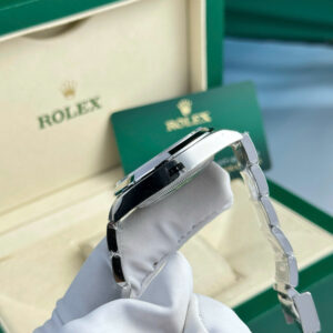 Đồng Hồ Rolex Air King 126900 Mặt Đen Replica 1:1 Nhà Máy VSF 40mm