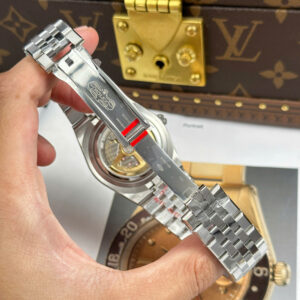 Đồng Hồ Rolex Land-Dweller Mặt Hoạ Tiết Tổ Ong Cọc Số Dạ Quang Replica 1:1 40mm