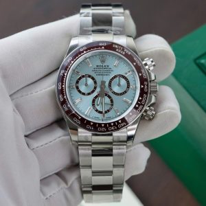 ĐỒNG HỒ ROLEX DAYTONA CHẾ TÁC MẶT SỐ MÀU XANH BĂNG BỘ CHUYỂN ĐỘNG CALIBRE 4131 SUPER CLONE NHÀ MÁY VS 40MM