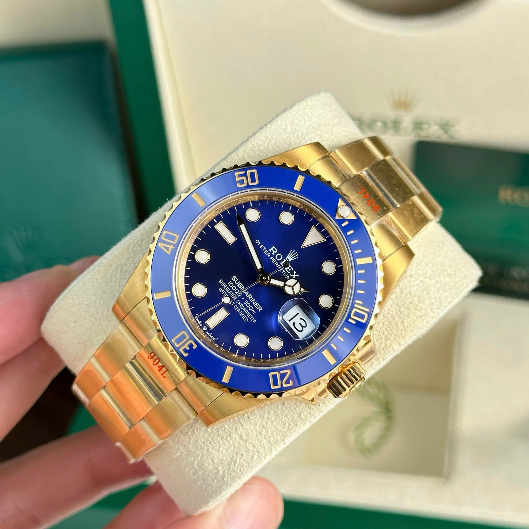 Đồng Hồ Rolex Submariner Date 126618LB Mặt Số Xanh Dương Rep 1 1 Nhà Máy VS 41mm (1)
