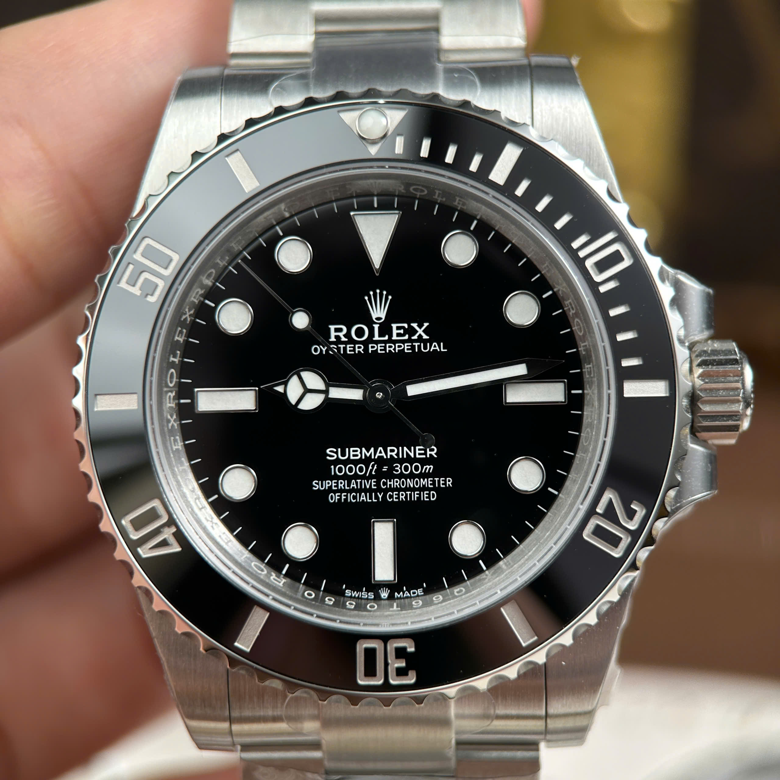 Đồng Hồ Rolex Submariner No Date 124060 Chế Tác Mặt Số Đen Nhà Máy VS 41mm (4) Đồng Hồ Rolex Submariner No Date 124060 Chế Tác Mặt Số Đen Nhà Máy VS 41mm (1)