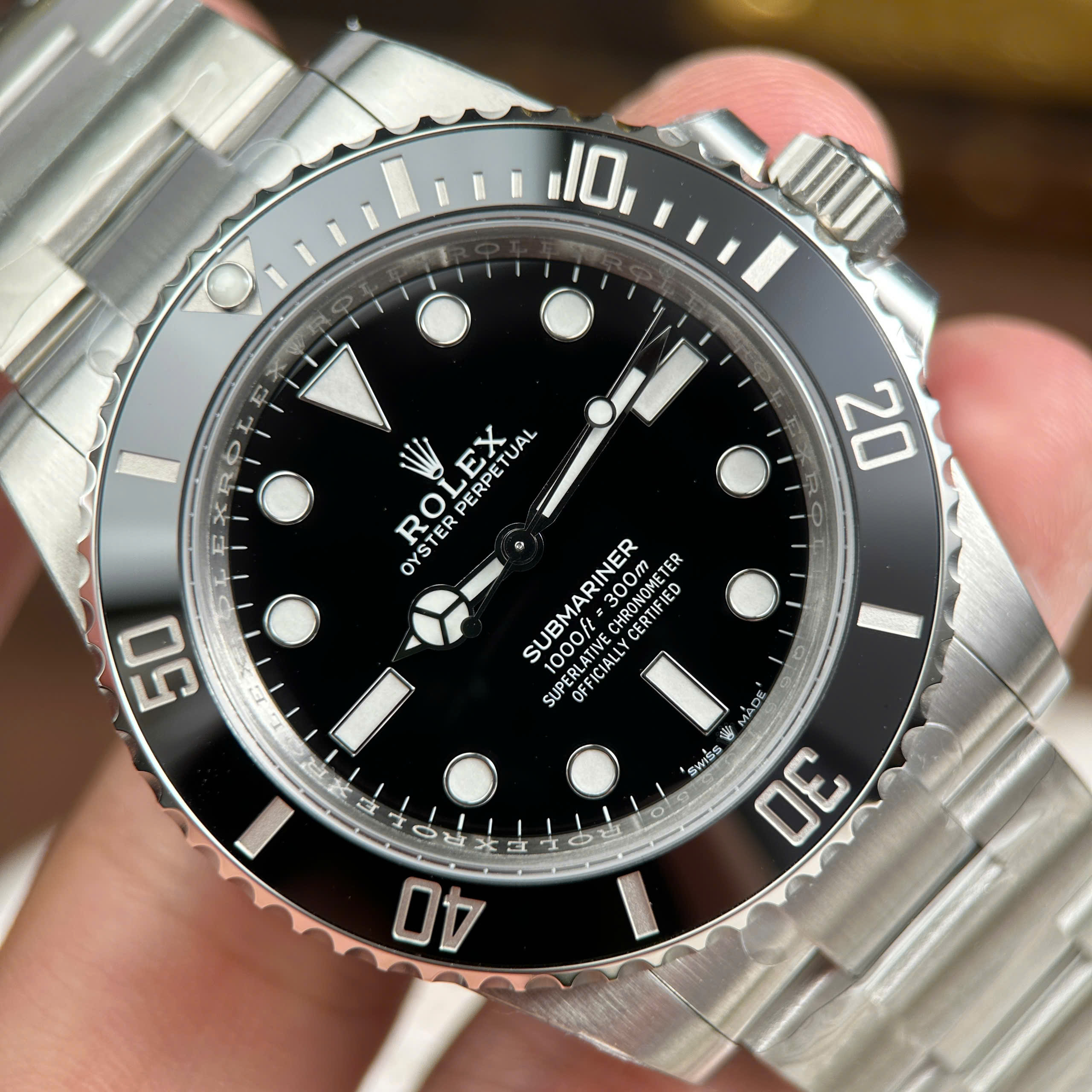 Đồng Hồ Rolex Submariner No Date 124060 Chế Tác Mặt Số Đen Nhà Máy VS 41mm (6) Đồng Hồ Rolex Submariner No Date 124060 Chế Tác Mặt Số Đen Nhà Máy VS 41mm (1)