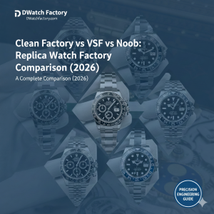 Clean Factory vs VSF vs Noob Replica Watch Factory Comparison (2027)2